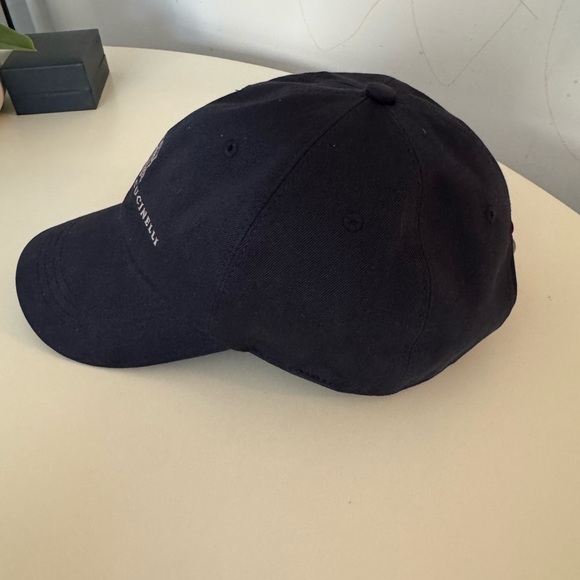 Brunello Cucinelli Dark Blue Baseball Cap - Picture 2 of 6